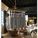 Люстра квадратная плетеная с бахромой Wicker Square Chandelier with Tassels варинант исполнения - 4 | Loft Concept в Волгограде