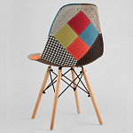 Стул с обивкой в технике пэчворк DSW варинант исполнения - 5 | Loft Concept в Волгограде