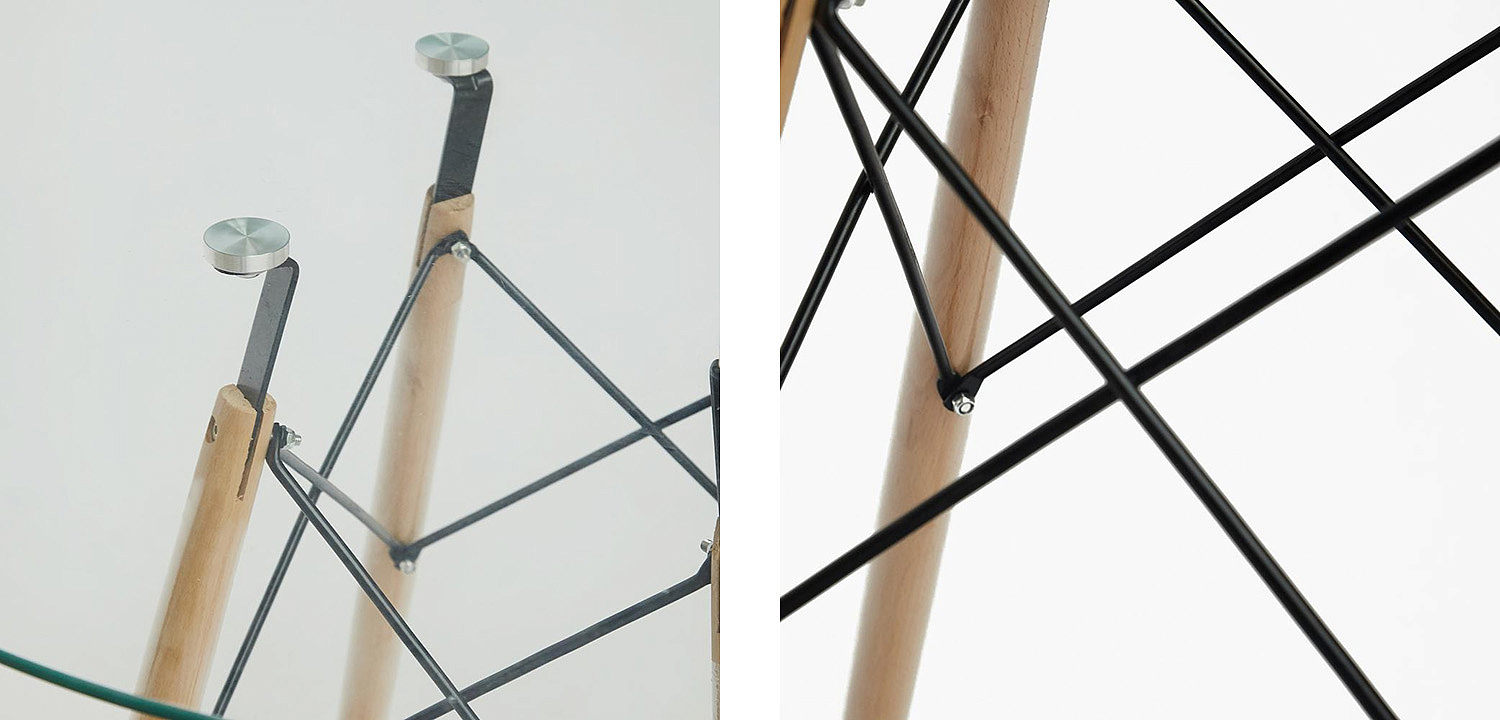 Стол DSW glass table - Loft-Concept в Волгограде