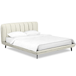 Кровать с мягким изголовьем Brussels варинант исполнения - 12 | Loft Concept в Волгограде