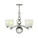 Люстра с матовыми конусными плафонами и декоративными элементами в форме шаров Hinkley варинант исполнения - 10 | Loft Concept в Волгограде