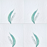 Плитка с узором Ландыш варинант исполнения - 1 | Loft Concept в Волгограде