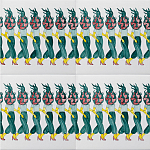 Плитка дизайнерская Фруктовый лес варинант исполнения - 1 | Loft Concept в Волгограде