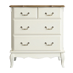 Комод с 4-мя большими ящиками из массива берёзы Interiors Romance варинант исполнения - 2 | Loft Concept в Волгограде