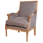 Кресло William Classical Armchair grey flax варинант исполнения - 3 | Loft Concept в Волгограде