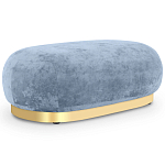 Длинный овальный пуф Ambrose Soft Oval Pouf варинант исполнения - 6 | Loft Concept в Волгограде