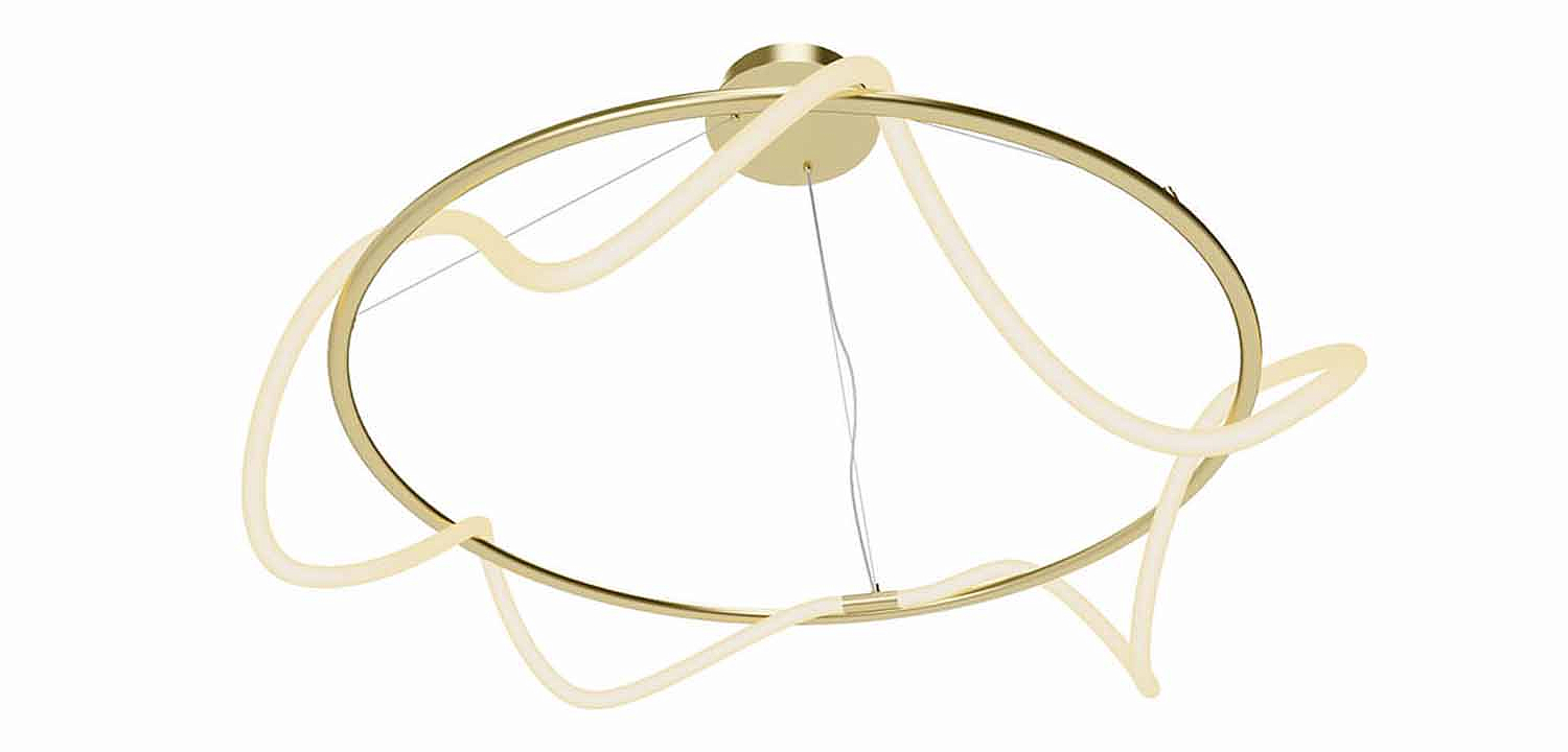 Люстра Luke Lampco Tracer Chandelier Gold 100 Люстра Luke Lampco Tracer Chandelier Gold 100 - Loft-Concept в Волгограде