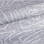 Мебельная ткань Букле серый цвет 140 см T3-9 варинант исполнения - 1 | Loft Concept в Волгограде