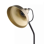 Настольная лампа с плафоном в форме купола в сочетании черного и золотистого цвета Minimalist Execution варинант исполнения - 4 | Loft Concept в Волгограде