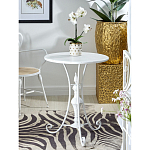 Столик белый кованный в прованском стиле Vaucluse варинант исполнения - 4 | Loft Concept в Волгограде