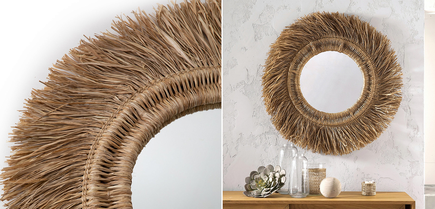 Зеркало Wicker Mirror Зеркало Wicker Mirror - Loft-Concept в Волгограде