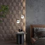 Гипсовая 3D панель с принтографией PM-30 варинант исполнения - 6 | Loft Concept в Волгограде