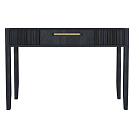 Элегантная Консоль Primo с выдвижным ящиком Черный дуб варинант исполнения - 7 | Loft Concept в Волгограде