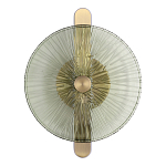 Бра с круглым стеклянным плафоном Gingham варинант исполнения - 7 | Loft Concept в Волгограде