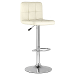 Барный стул с сиденьем молочного цвета Honory варинант исполнения - 1 | Loft Concept в Волгограде