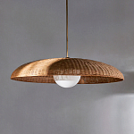 Люстра круглая из ротанга Long Lasting Chandelier варинант исполнения - 2 | Loft Concept в Волгограде