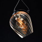 Подвесной светильник со стеклянном плафоном в форме бокала Kaleido варинант исполнения - 5 | Loft Concept в Волгограде
