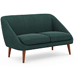 Двухместный диван с обивкой из велюра Belanger Sofa варинант исполнения - 2 | Loft Concept в Волгограде