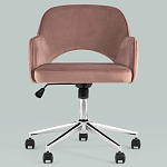 Кресло для компьютерного стола Veloury Pink варинант исполнения - 4 | Loft Concept в Волгограде