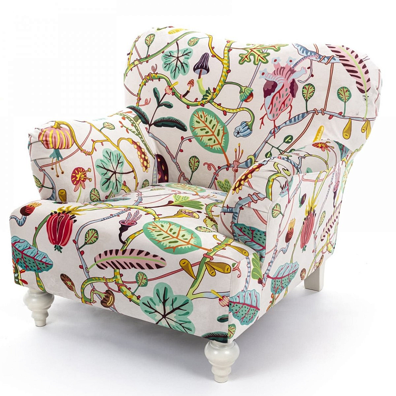 Кресло Seletti Armchair Botanical diva white Белый Мульти Кресло Seletti Armchair Botanical diva white Белый Мульти в Волгограде | Loft Concept