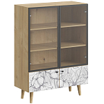 Витрина с изображением на дверцах Elise Cupboard варинант исполнения - 1 | Loft Concept в Волгограде