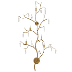 Бра с каркасом в виде веток усыпанных кристаллами Branches with Crystals варинант исполнения - 3 | Loft Concept в Волгограде