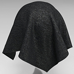 Мебельная ткань Шенилл черный цвет 138 см T4-35 варинант исполнения - 8 | Loft Concept в Волгограде