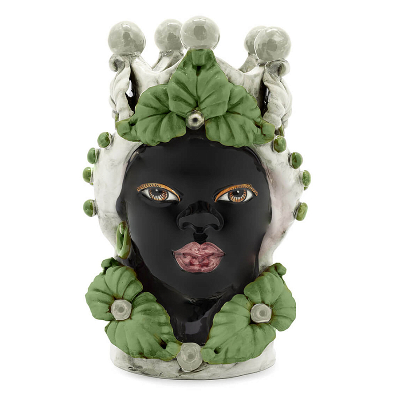 Ваза VASE MORO LADY EVE Green Зеленый Ваза VASE MORO LADY EVE Green Зеленый в Волгограде | Loft Concept