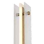 Торшер с прямоугольным плафоном с эффектом морозного стекла Freezing варинант исполнения - 4 | Loft Concept в Волгограде