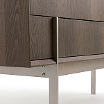 Шкаф из серого дуба Sawada Gray Oak Cabinet варинант исполнения - 6 | Loft Concept в Волгограде