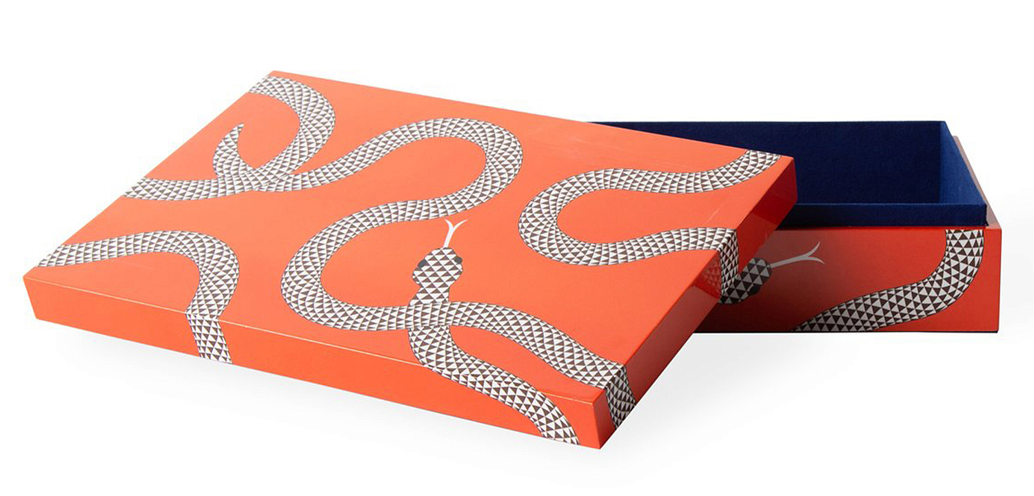 Шкатулка LARGE EDEN LACQUER BOX Jonathan Adler Шкатулка LARGE EDEN LACQUER BOX Jonathan Adler - Loft-Concept в Волгограде