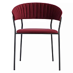 Стул мягкий с бархатистой велюровой спинкой и сиденьем Wine Chair варинант исполнения - 1 | Loft Concept в Волгограде