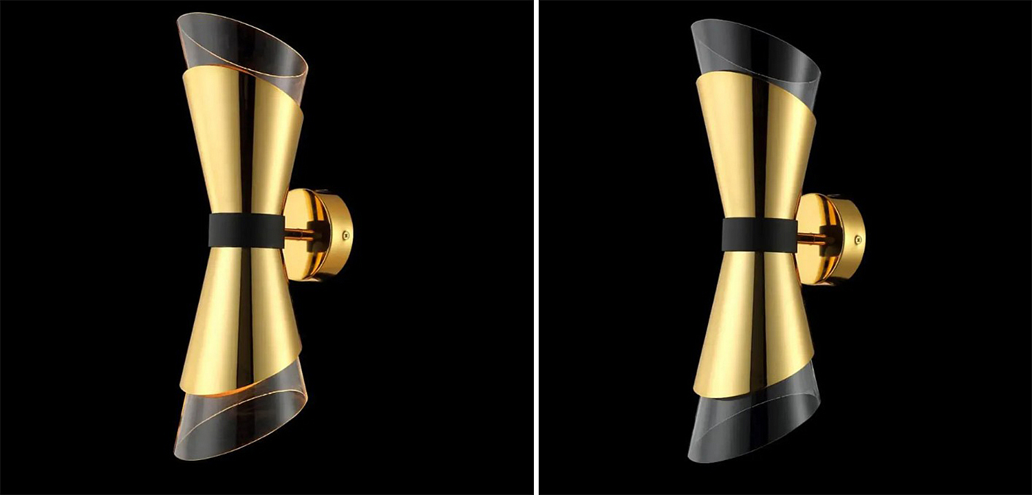 Бра Edson Gold Wall Lamp Бра Edson Gold Wall Lamp - Loft-Concept в Волгограде