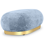 Длинный овальный пуф Ambrose Soft Oval Pouf варинант исполнения - 3 | Loft Concept в Волгограде