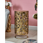 Столик приставной с цветочной резной фактурой Madagascar варинант исполнения - 3 | Loft Concept в Волгограде