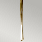 Бра вертикальное с белым полукруглым плафоном и длинным стержнем L Kichler варинант исполнения - 9 | Loft Concept в Волгограде