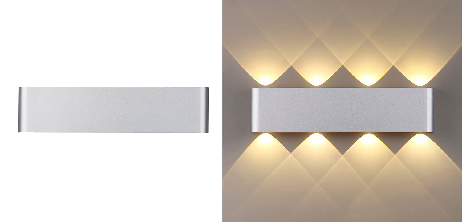 Бра Obverse Silver Rectangle B Wall lamp Бра Obverse Silver Rectangle B Wall lamp - Loft-Concept в Волгограде