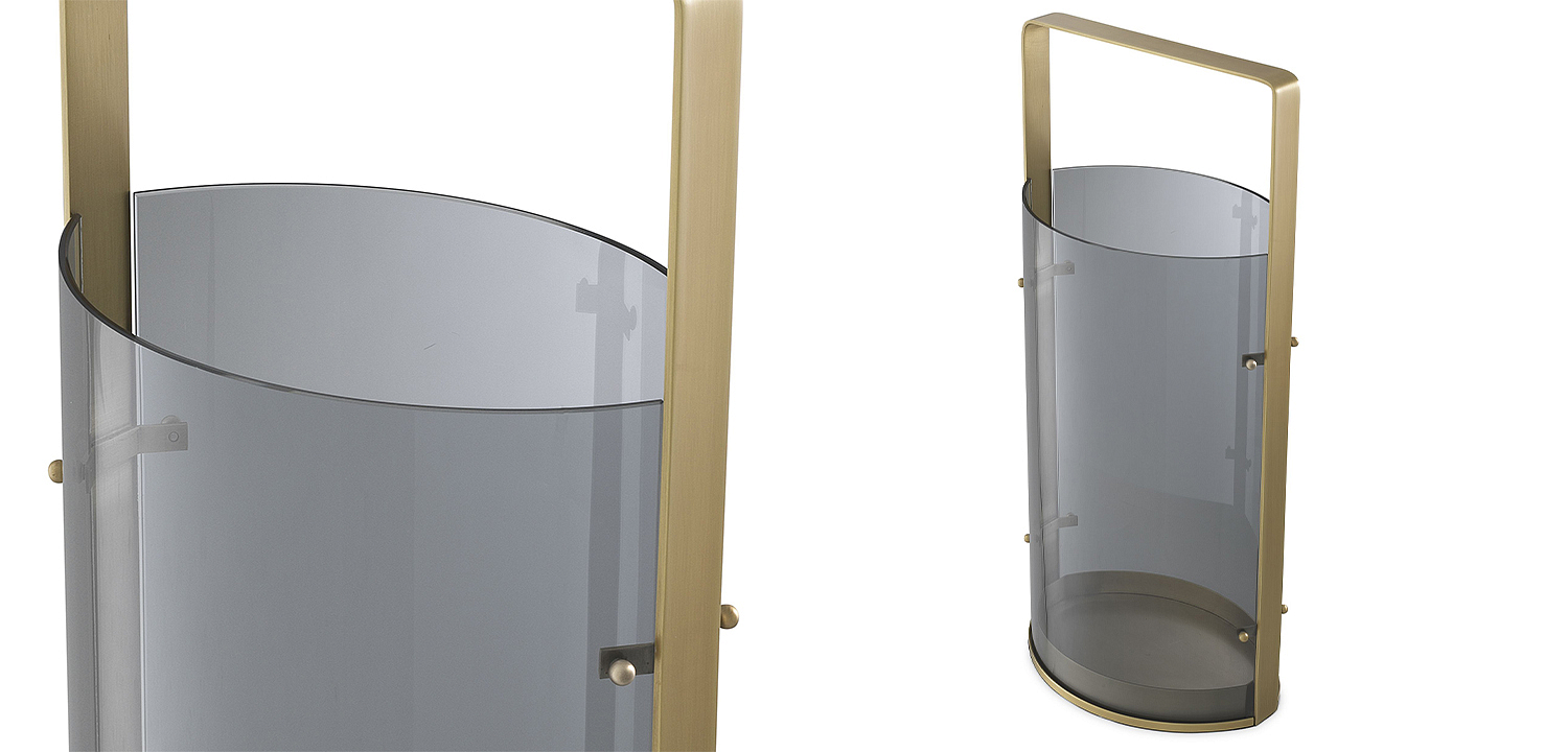 Подсвечник Eichholtz Hurricane Reid L Brass Подсвечник Eichholtz Hurricane Reid L Brass - Loft-Concept в Волгограде
