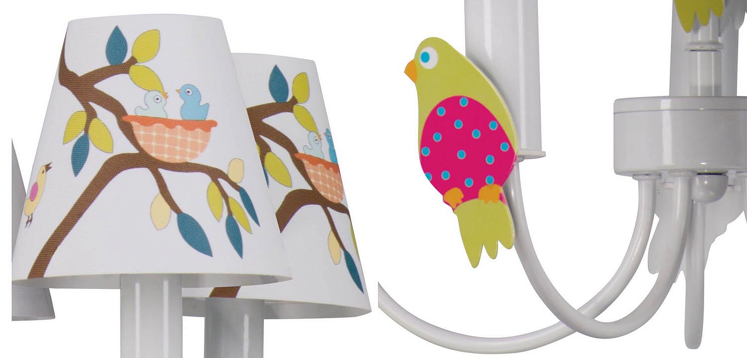 Люстра Сolored Nestlings Chandelier Люстра Сolored Nestlings Chandelier - Loft-Concept в Волгограде