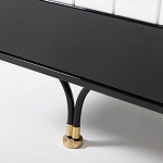 Черно-белый распашной комод Accordo варинант исполнения - 5 | Loft Concept в Волгограде