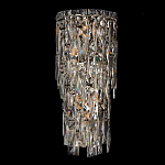 Бра с каскадом из прозрачного хрусталя и корпусом из металла цвета хром Constant Sparks варинант исполнения - 5 | Loft Concept в Волгограде