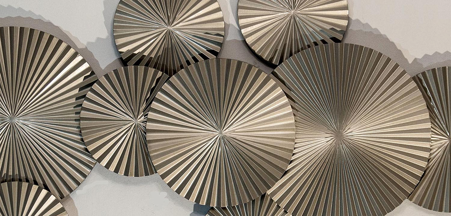 Арт-объект Apollo Champagne Wall Plaque Disc 9 Арт-объект Apollo Champagne Wall Plaque Disc 9 - Loft-Concept в Волгограде