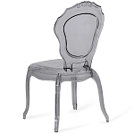 Прозрачный стул серый LOUIS GHOST CHAIR Grey варинант исполнения - 7 | Loft Concept в Волгограде