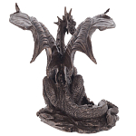 Декоративная статуэтка Дракон Dragon Brown Statuette варинант исполнения - 2 | Loft Concept в Волгограде