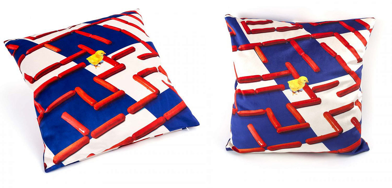 Подушка Seletti Cushion Labyrinth Подушка Seletti Cushion Labyrinth - Loft-Concept в Волгограде