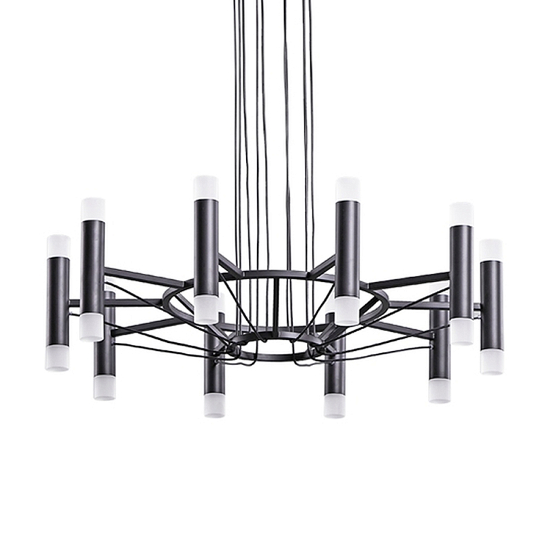 Люстра светодиодная lamp Infinity Белый Черный Люстра светодиодная lamp Infinity Белый Черный в Волгограде | Loft Concept