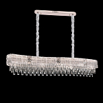 Люстра волнистой формы с каскадом из прозрачного хрусталя Constant Sparks варинант исполнения - 1 | Loft Concept в Волгограде