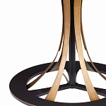 Торшер с основанием в виде стебля с листьями и тканевым абажуром Flowing Leaves варинант исполнения - 3 | Loft Concept в Волгограде