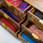 Комод с выдвижными ящиками и фактурным фасадом Termite варинант исполнения - 2 | Loft Concept в Волгограде