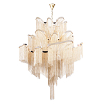 Люстра металлическая Rain of metal варинант исполнения - 3 | Loft Concept в Волгограде